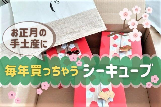 お正月の手土産に【シーキューブ】5年リピート中♪おすすめパッケージ大解剖
