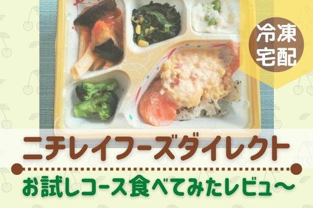 【ニチレイフーズダイレクト】冷凍宅配弁当2種をお試し♪糖質控えめも食べてみた